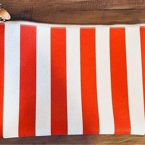 ***ISO*** SCL red and white striped flat
